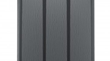 Софит AquaSystem без перфорации Polyester 140 г/м2, 2,4 м темно-серый RR 23