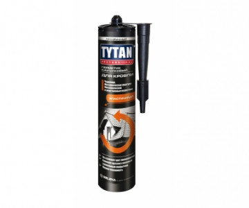Кровельный герметик Tytan Professional каучуковый бесцветный 310мл