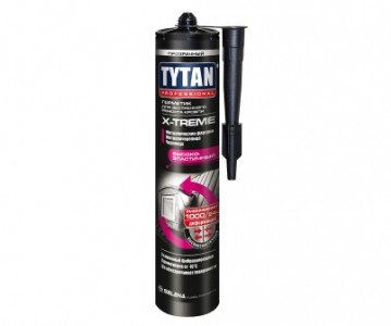 Кровельный герметик Tytan Professional для Экстренного Ремонта Кровли X-treme, Прозрачный 310 мл