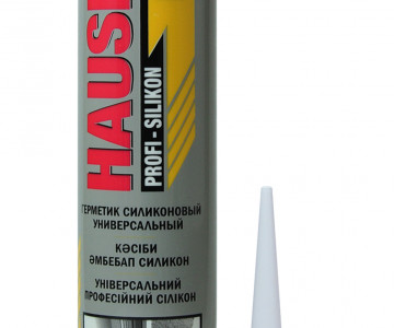 Герметик Hauser UNI силиконовый универсальный бесцветный 260мл