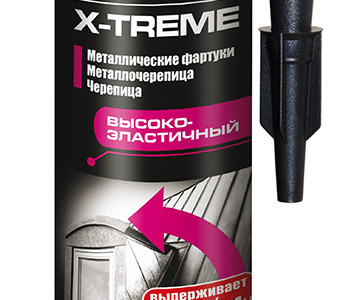 Герметик для экстренного ремонта кровли X-treme TYTAN Professional прозрачный 310 мл (до -10)