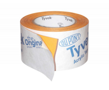 Tyvek скотч для герметизации перехлестов Acrylic Tape (75ммх25м)