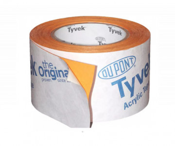 Tyvek скотч для герметизации перехлестов Acrylic Tape (50ммх25м)