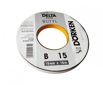 Delta-Butyl-Band B15 двусторонняя соединительная лента из бутилкаучука