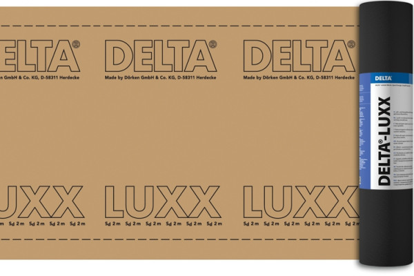 Delta-Luxx пароизоляционная плёнка с ограниченной паропроницаемостью