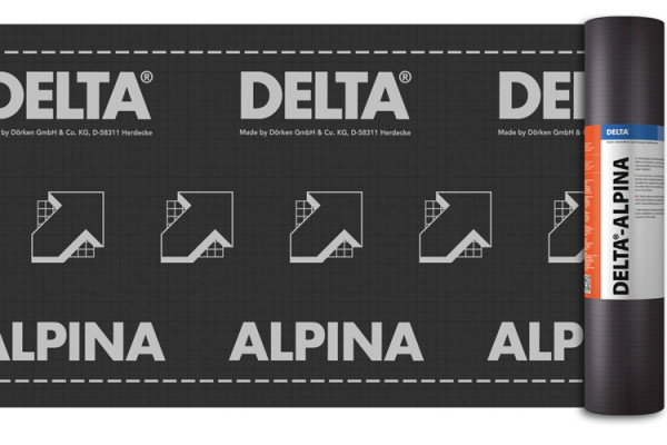 Delta-Alpina диффузионная мембрана для водонепрониц. нижней кровли