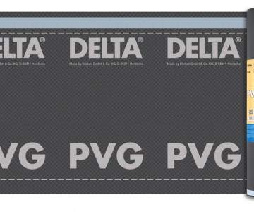 Delta PVG Plus гидро-пароиз. плёнка с двумя зонами проклейки