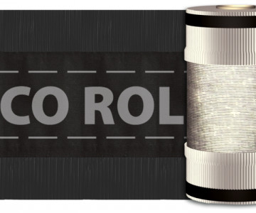 Delta- Eco Roll 310 вентиляционный рулон для конька и хребта, 310 мм коричневый