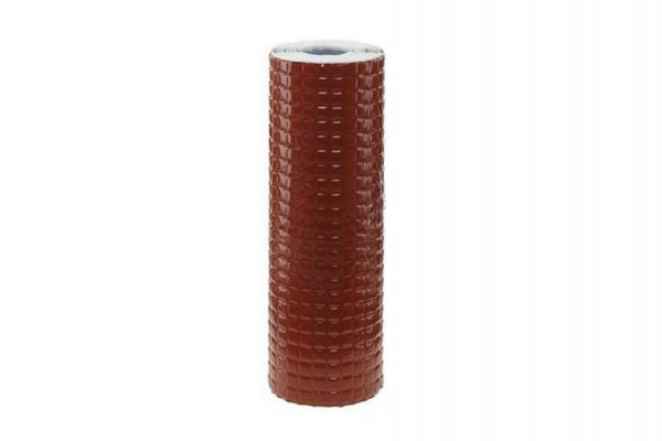 DELTA-TOP MACRO 300 AL (красный) гладкий самоклеящийся рулон для примыканий, алюминий, 300 мм