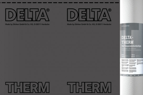 Delta-Therm диффузионная термостойкая мембрана для металлических кровель