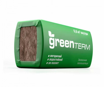 Утеплитель GreenTerm TS 037 50х610х1230(12м2;0,6м3)
