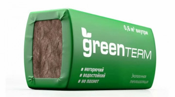 Утеплитель GreenTerm TS 037 100х610х1230(6м2;0,6м3)
